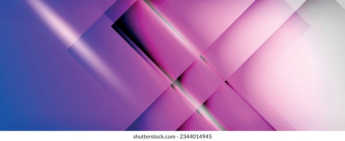 Abstract lines geometric techno background layout