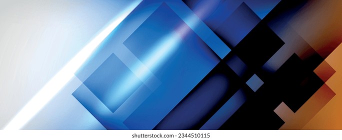 Abstract lines geometric techno background layout