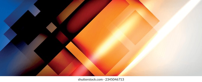 Abstract lines geometric techno background layout