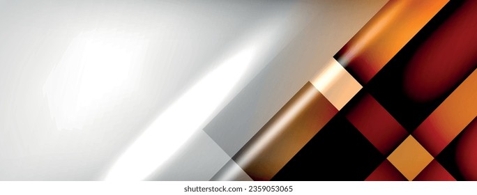 Abstract lines geometric techno background layout