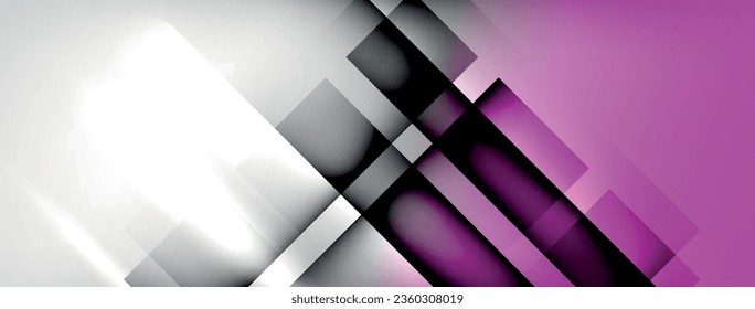 Abstract lines geometric techno background layout