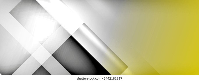 Abstract lines geometric techno background layout