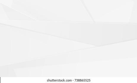 Abstract Lines Gradient White and Gray Vector Backgrounds