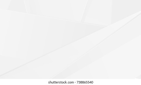 Abstract Lines Gradient White and Gray Vector Backgrounds