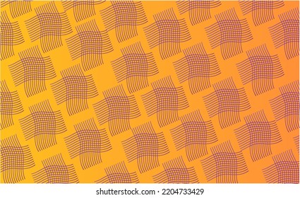 Abstract lines in gradient yellow colors.