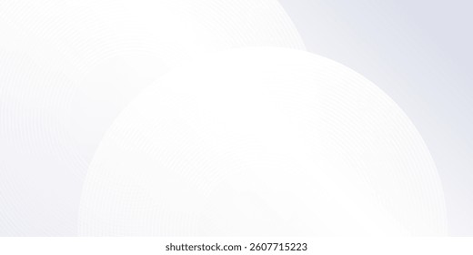 Abstract lines grey background with dynamic circle lines illustration