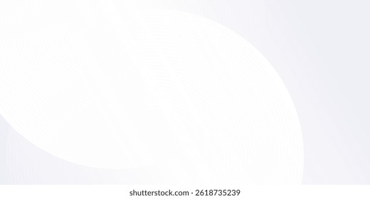 Abstract lines grey background with dynamic circle lines illustration