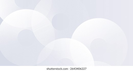 Fondo gris de líneas Abstractas con líneas circulares dinámicas abstracto moderno