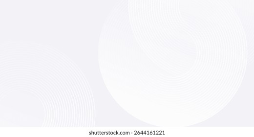 Abstract lines grey background with dynamic circle simple abstract