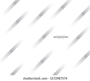 Abstract lines grey and white technology geometric design. Stripes white and gray gradient background. illustration - Vector, eps 10 