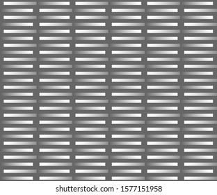 Abstract lines grey and white technology geometric design. Stripes white and gray gradient background. illustration - Vector, eps 10 