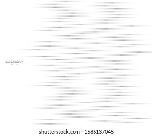 Abstract lines grey and white technology geometric design. Stripes white and gray gradient background. illustration - Vector, eps 10 