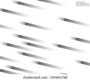 Abstract lines grey and white technology geometric design. Stripes white and gray gradient background. illustration - Vector, eps 10 