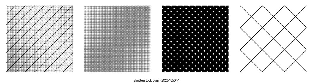 Abstract lines, grid, mesh stripes seamless, repeatable geometric pattern, texture