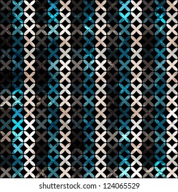 abstract lines grunge seamless pattern