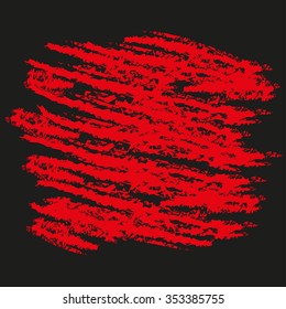 Abstract lines. Grunge vector background. Red colors