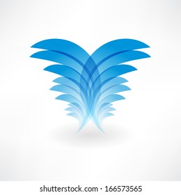 abstract lines icon