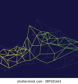 Abstract lines illustration