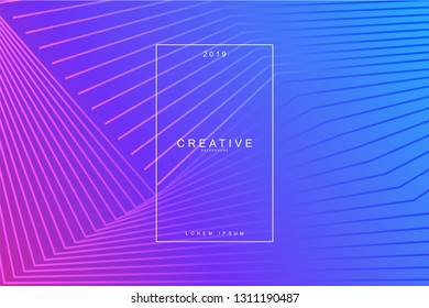 Abstract lines landing page background. Lines, flat, wavy, gradient, flowing, dynamic shape background. Trendy and modern background color. Cool banner design template.