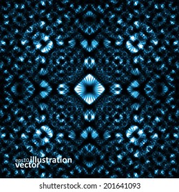 Abstract lines and light, futuristic digital background