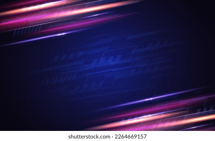 Abstract lines of light moving overlapping at high speed.Colourful dynamic motion.Movement sport pattern for banner or poster design background concept.Vector illustration