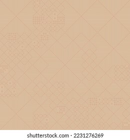 Abstract lines Maze generative art background art illustration