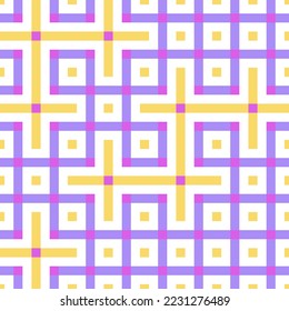 Abstract lines Maze generative art background art illustration