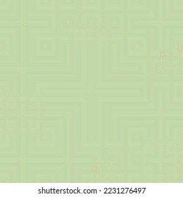 Líneas abstractas Maze arte generativo ilustración artística