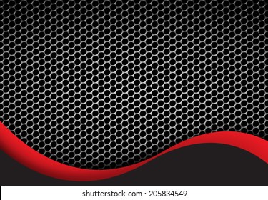Abstract lines and metal mesh Pattern background, Vector, illustration