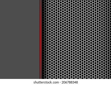 Abstract lines and metal mesh Pattern background, Vector, illustration