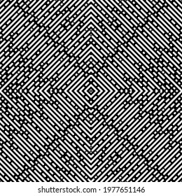 Abstract Lines Motif Pattern. Decoration for Interior, Exterior, Carpet, Textile, Garment, Cloth, Silk, Tile, Plastic, Paper, Wrapping, Wallpaper, Pillow, Sofa, Background, Ect. Vector Illustration 