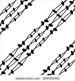 Abstract Lines Motifs Pattern. Ornamental Decoration for Interior, Exterior, Carpet, Textile, Garment, Cloth, Silk, Tile, Plastic, Paper, Wrapping, Wallpaper, Pillow, Sofa, Background, Ect. Vector 