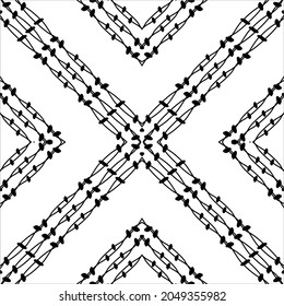 Patrón de motivos de líneas abstractas. Decoración Ornamental para interiores, exteriores, alfombras, textiles, prendas de vestir, tela, seda, mosaico, plástico, papel, envuelto, tapicería, almohada, sofás, fondo, etc. Vector 