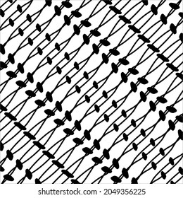 Abstract Lines Motifs Pattern. Ornamental Decoration for Interior, Exterior, Carpet, Textile, Garment, Cloth, Silk, Tile, Plastic, Paper, Wrapping, Wallpaper, Pillow, Sofa, Background, Ect. Vector 