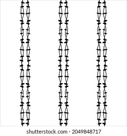 Abstract Lines Motifs Pattern. Ornamental Decoration for Interior, Exterior, Carpet, Textile, Garment, Cloth, Silk, Tile, Plastic, Paper, Wrapping, Wallpaper, Pillow, Sofa, Background, Ect. Vector 