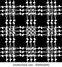 Abstract Lines Motifs Pattern. Ornamental Decoration for Interior, Exterior, Carpet, Textile, Garment, Cloth, Silk, Tile, Plastic, Paper, Wrapping, Wallpaper, Pillow, Sofa, Background, Ect. Vector 