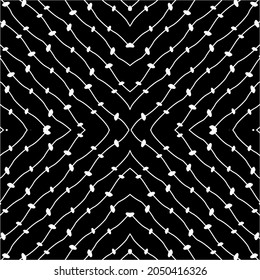 Abstract Lines Motifs Pattern. Ornamental Decoration for Interior, Exterior, Carpet, Textile, Garment, Cloth, Silk, Tile, Plastic, Paper, Wrapping, Wallpaper, Pillow, Sofa, Background, Ect. Vector 