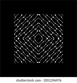Patrón de motivos de líneas abstractas. Decoración Ornamental para interiores, exteriores, alfombras, textiles, prendas de vestir, tela, seda, mosaico, plástico, papel, envuelto, tapicería, almohada, sofás, fondo, etc. Vector