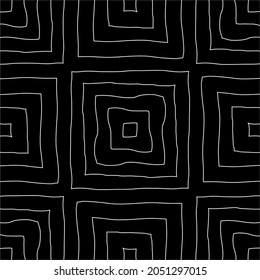 Abstract Lines Motifs Pattern. Ornamental Decoration for Interior, Exterior, Carpet, Textile, Garment, Cloth, Silk, Tile, Plastic, Paper, Wrapping, Wallpaper, Pillow, Sofa, Background, Ect. Vector