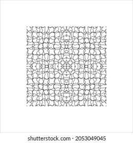 Abstract Lines Motifs Pattern. Ornamental Decoration for Interior, Exterior, Carpet, Textile, Garment, Cloth, Silk, Tile, Plastic, Paper, Wrapping, Wallpaper, Pillow, Sofa, Background, Ect. Vector