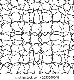 Abstract Lines Motifs Pattern. Ornamental Decoration for Interior, Exterior, Carpet, Textile, Garment, Cloth, Silk, Tile, Plastic, Paper, Wrapping, Wallpaper, Pillow, Sofa, Background, Ect. Vector