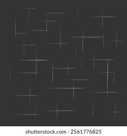 Abstract lines on black background