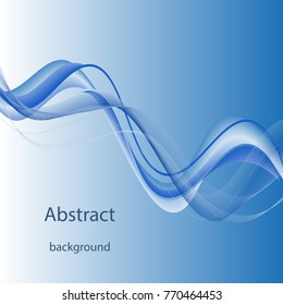 abstract lines on a blue background
