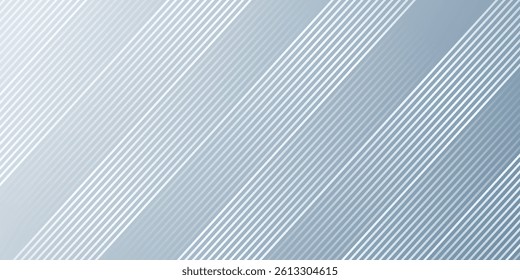 Abstract lines on gray background. Geometric stripe line art design for poster, brochure, cover, website, banner. modern