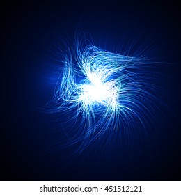 Abstract lines on a light background.