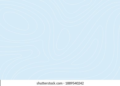 Abstract lines on light blue background vector illustration