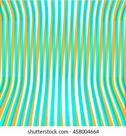 abstract lines orange and mint color vector backdrop