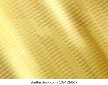 Abstract lines pattern luxury style on golde gradients background and texture. Template for your beautiful backgrounds. Vector illustration