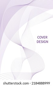 Abstract lines pattern, waves. Vector geometric backgrounds. Design template for cover, postcard certificate, document, business.