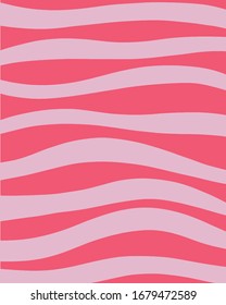 abstract lines pink and fuchsia minimal art vector